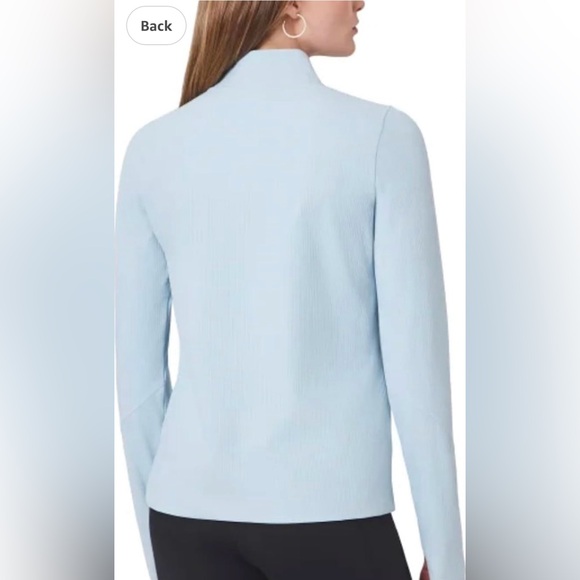 NWT Blue Mondetta Women's 1/2 Zip Top Size S - Picture 2 of 3